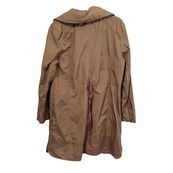 Cole Haan Camel Trench Coat with Water-Resistant Fabric XL - Picture 2 of 8